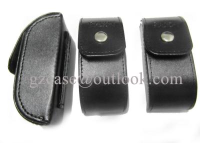 China hand made reading glasses cases for foldable eyewear with back clip for sale