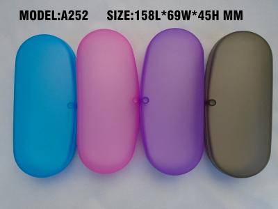 China clear light weight plastic spectacles  case with magnet closer  from manufacture for sale