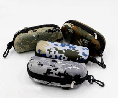 China fashion light weight sunglasses case with plastic clip for sports eyewear  goggles cases for sale