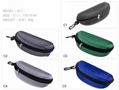 China 2024 hot soft zipper sunglasses case from manufacture for sale