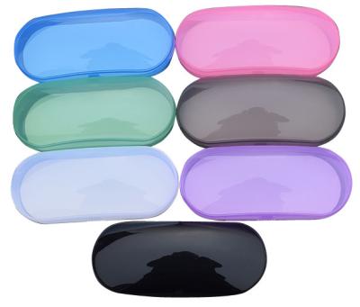 China large size plastic transparent sunglasses box for kids ,woman and man with cheap price and small MOQ for sale