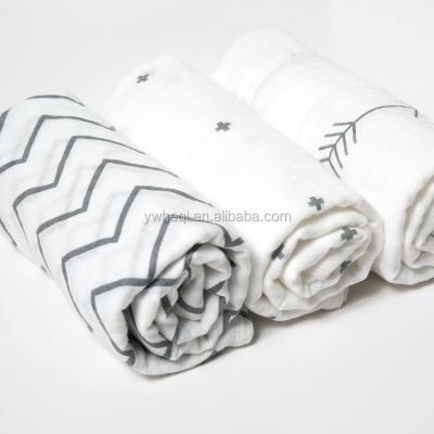 China Disposable 100%muslin cotton baby wrap wrap cover for sale