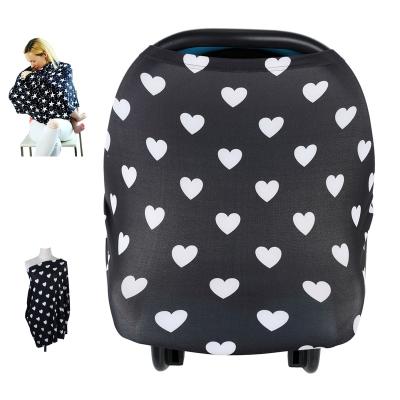 China Amazon Cover Multi-Use Breathable Nursing Baby Car Seat Cover for sale