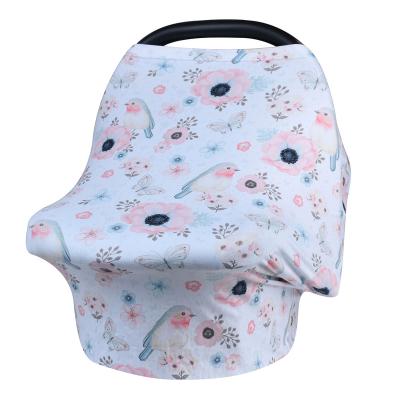 China Breathable Nursing Sling For Babies Baby Car Seat Canopy Mom Nursing Covers Shopping Cart Covers Umpire Chair Printed Covers for sale