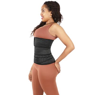 China OEM Wholesale Women Body Shape Wear Belly Belt Fitness Waist Trainer Stretched Waist Belt Bandage Free Trainer Antibacterial Antibacterial for sale