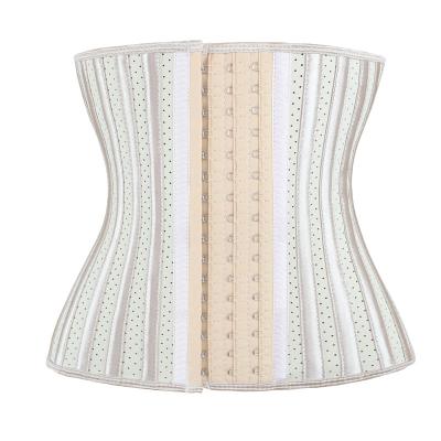 China xxxxxxl 25 Women Bone Hooks Antibacterial Hot Steel Invisible Waist Trainer Adjustable 100% Latex for sale