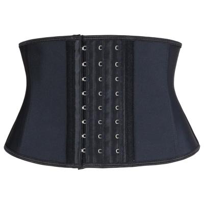 China Free Sample OEM Private Label Larger Hooks Women Antibacterial Latex Corset Shaper Short Waist Trainer Shaper for sale