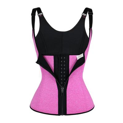 China High Quality Women Antibacterial Burn Fat Shaper Tummy Control Shapewear Sauna Sweat Vest Waist Trainer for sale