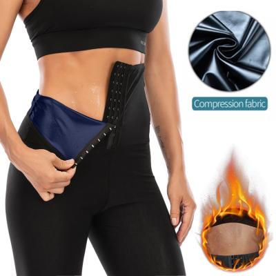 China Antibacterial Custom Sports Sweat Sauna Yoga Pants Solid Black Spandex Shapewear Gym Cellulite Gaiters Crac! crack! of anti for sale