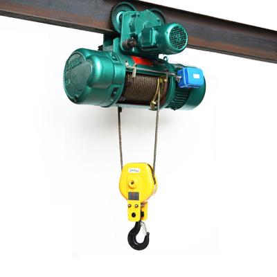 China 380V electric hoist hoist CD1 wire rope hoist 1t 2T 3T 5T ​​10t single speed 2t electric hoist for sale