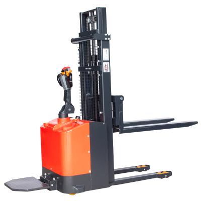 China China Manufacture Best Selling Quality Hotels 0.5 Ton Self Loading Stacker 1200kg Semi Electric Walkie Pallet Stacker for sale