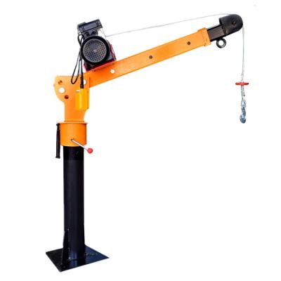 China Small electric truck hoist manufacturer hoist hoist hoist mini TRUCK CRANE 1000kg 24V special crane for truck for sale