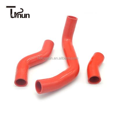 China red color racing car silicone hose kits for 2005-2009 TCS422/IND standard size for sale