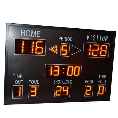 China Scoreboard Shenzhen Factory Indoor Outdoor Basketball Portable Digital Led Score Board With Remote Control for sale