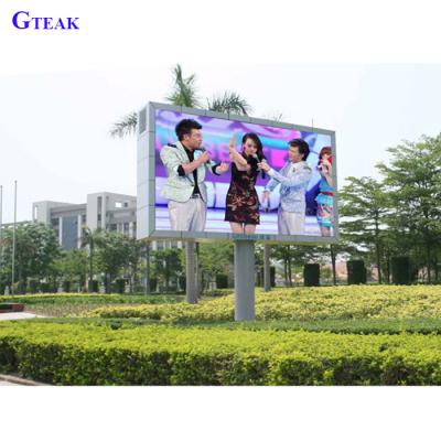 China Outdoor Video Advertising Street Advertising Large Outdoor Led Display p8 Screen for sale