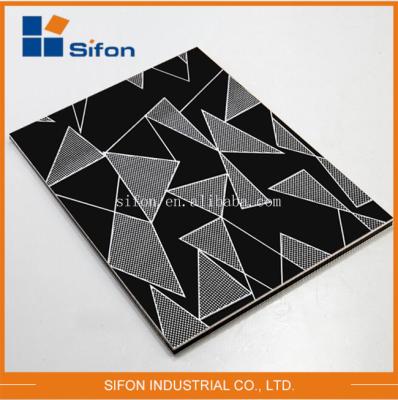 China Interior Wall Waterproof Internal Wall Cladding Panel Panels Anodized Aluminum Composite Panel for sale