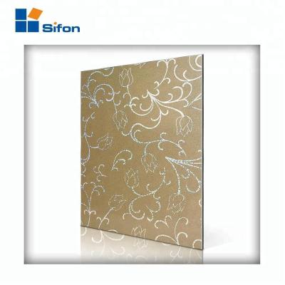 China Interior Wall Covering Cladding Auland Building Material ACP Aluminum Composite Panel Price for sale