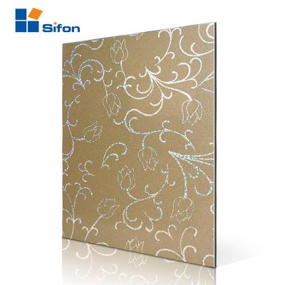 China Auland Interior Manufacturer Aluminum Composite Sheet Panel For Kitchen Decoration for sale