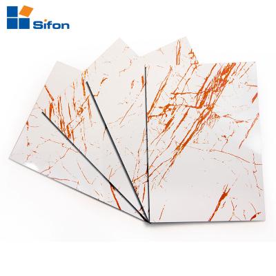 China Interior Wall Cladding Decoration 2mm 3mm 4mm Laser ACP Aluminum Composite Panel for sale