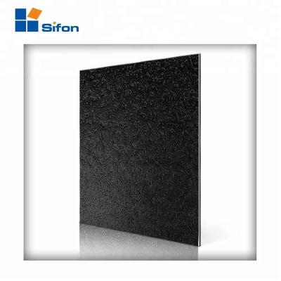 China Interior Wall Cover Cladding Auland Embossed Composite Panel ACP Aluminum Bond for sale