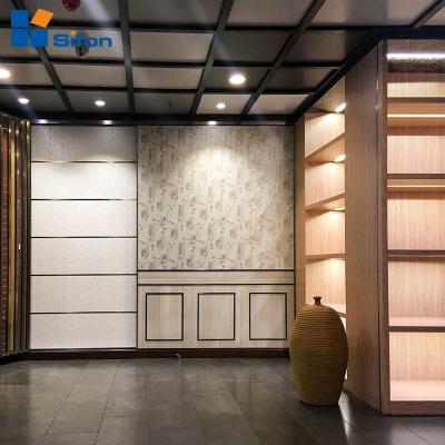 China Interior Wall Cover Cladding Auland Partition Wall Design ACP Sheet for sale