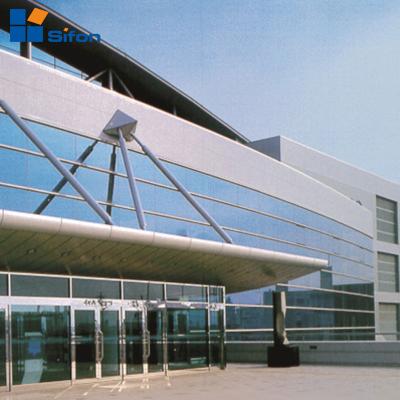 China Curtain Wall Cladding Auland 4x8 Aluminum Bond ACP Wall Cladding Facade Building Panel for sale