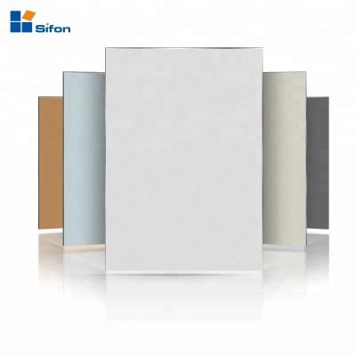 China Building Metallic Aluminum Coated Sheet Curtain Wall Cladding Auland 3mm Plastic Composite Panel for sale