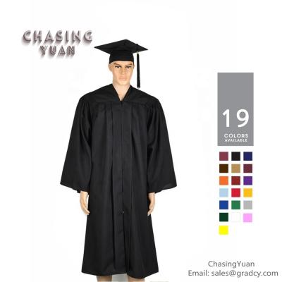 China Wholesale-Luxury High-Length Graduation Dress Regalia Bachelors Long Academic Dress for sale