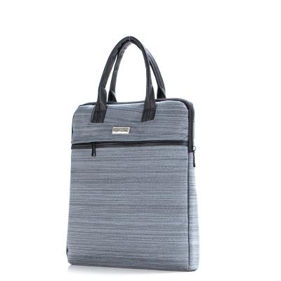 China Fashion Oxford Cloth Business Briefcase Vertical Portable Business Information Tote Bag for sale