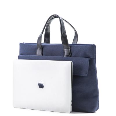 China Hot-selling Oxford Cloth Business Laptop Bag Button Loft Computer Bag for sale