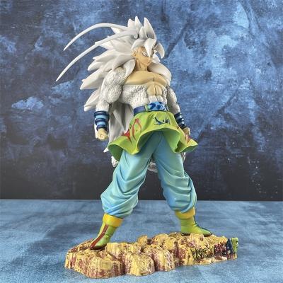 China Cartoon Toy Action Figures New Style Anime Dragon Balls Goku Character Model Ornament Figure for sale