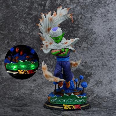 China Eco-friendly Material Action Figures Oem Customized Pvc Resin Toys High Quality Toy 25cm Super Two Son Gohan Sharu Piccolo Anime Dbz for sale