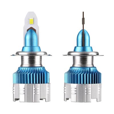 China Hot Sale Aluminum H4 Led Lights LED Headlight Mi2 6000K 8000LM csp Led Headlight Bulb H4 H7 H11 for sale