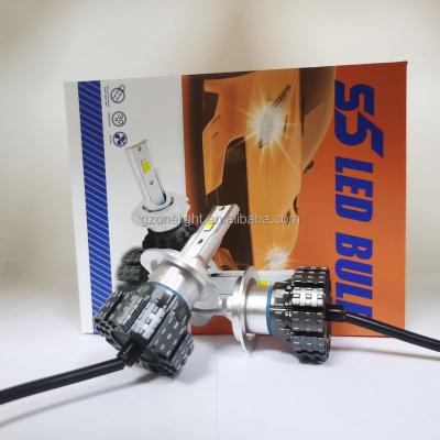 China Onelight auto lighting auto lighting led parts S5 mini H7 H11 fanless car lamp with long service life for sale