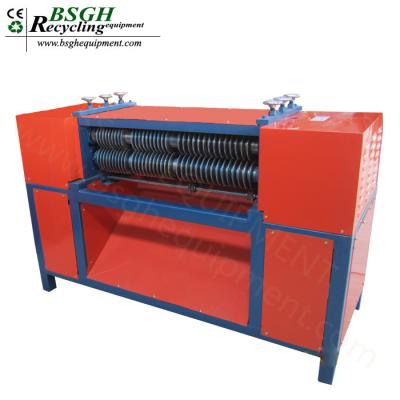 China Chinese Manufacture BS-1200P Scrap Air Condition Heater Brass/Copper Recycling Machine Stripper For Sale Aluminum Scrap Copper Pipes for sale