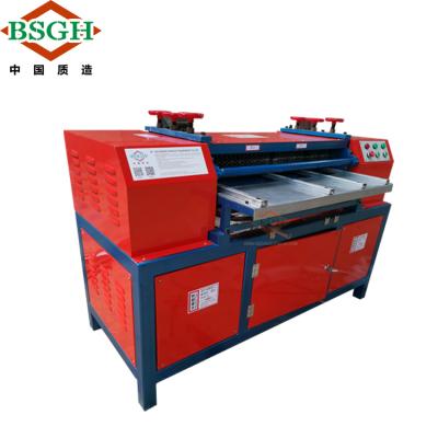 China BS-1200P Factory Waste Radiator Radiator Recycling Machine For Separating Tube And Copper Aluminum Foil for sale