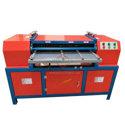 China Factory Air Condition Copper Pipe Recycling Machine Aluminum Radiator Fin Cutting Separating Machine for sale