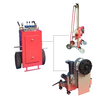 China Cutting concrete professional hydraulic wire saw machine for cutting concrete used for cutting building and bridge BS-90AM for sale for sale