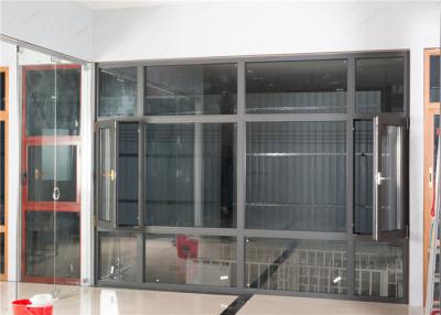 China Folding Aluminium Frame Glass Window , Anti Rust Aluminium Sliding Windows for sale