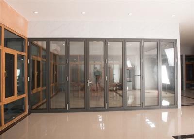 China Rustproof Aluminium Frame Glass Window Powder Coated For Large Building for sale