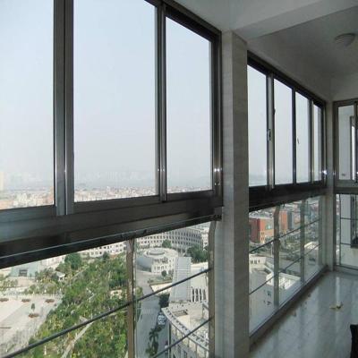 China Horizontal Aluminum Frame Sliding Windows Double Tempered Impact Glazing for sale