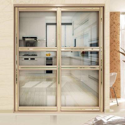 China Powder Coating Aluminium Frame Glass Sliding Door Sound Insulation For Hotel for sale