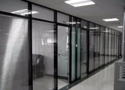 China Fire Retardant Aluminum Frame Glass Door Heat Insulation Easy Movement for sale