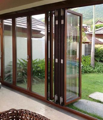 China Waterproof Aluminum Frame Glass Door Dust Resistant With ISO9001 Approved for sale