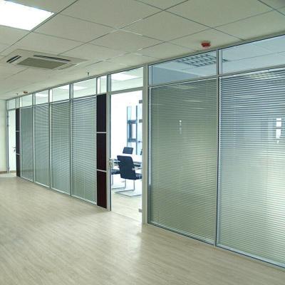 China Wall Curtain Aluminum Office Partition , Aluminium Glass Office Partition for sale