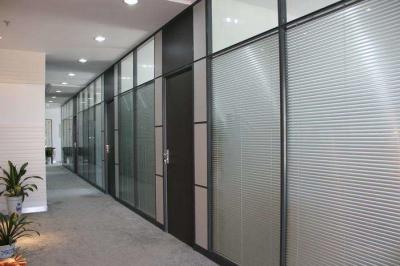 China Decorative Aluminum Office Partition , Comfortable Aluminum Wall Partition for sale