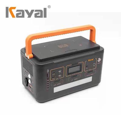 China KAYAL 110V 220V 240V Cordless Battery Pack 510wh Portable Charging Power Station Electric Solar Generator for Home Use and Outdoor Camping for sale