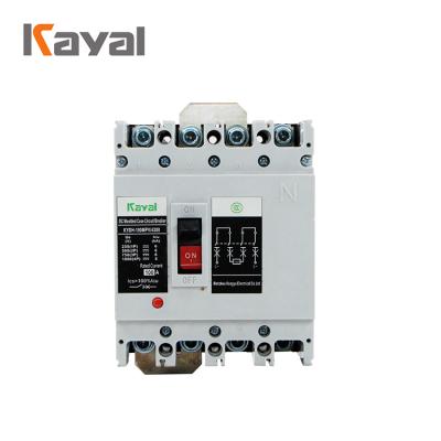 China KAYAL new design DC circuit breaker 32 amp 250 amp 400 amp mccb price 50KA for sale