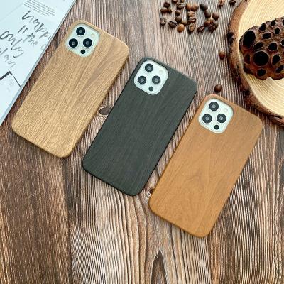 China Luxury Shockproof TPU Cork Phone Case For Wood Grain Soft Shockproof Phone Bags For Iphone 12/13/14 pro Mini Max for sale