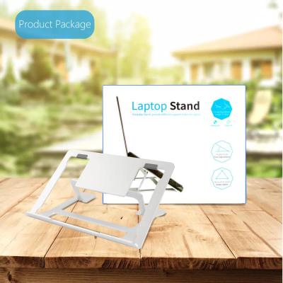 China Responsive Single Aluminum Folding Notebook Stand Detachable Laptop Stands for sale